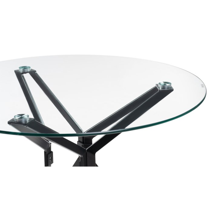 Обеденный стол Roko 90 черного цвета  - лучшие Обеденные столы в INMYROOM