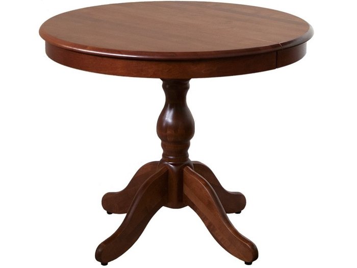 Стол раздвижной Фаворит Де Люкс темно-коричневого цвета - купить Обеденные столы по цене 35625.0