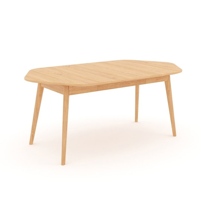 Стол раздвижной Biface бежевого цвета - лучшие Обеденные столы в INMYROOM