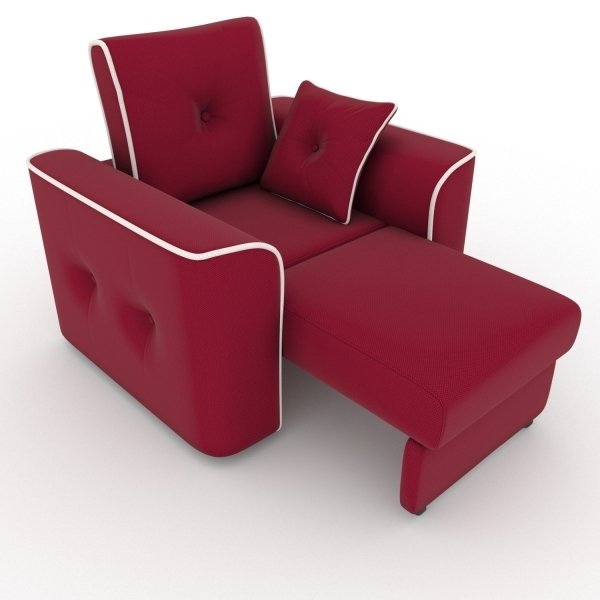 Кресло-кровать Navrik красного цвета - купить Интерьерные кресла по цене 9700.0