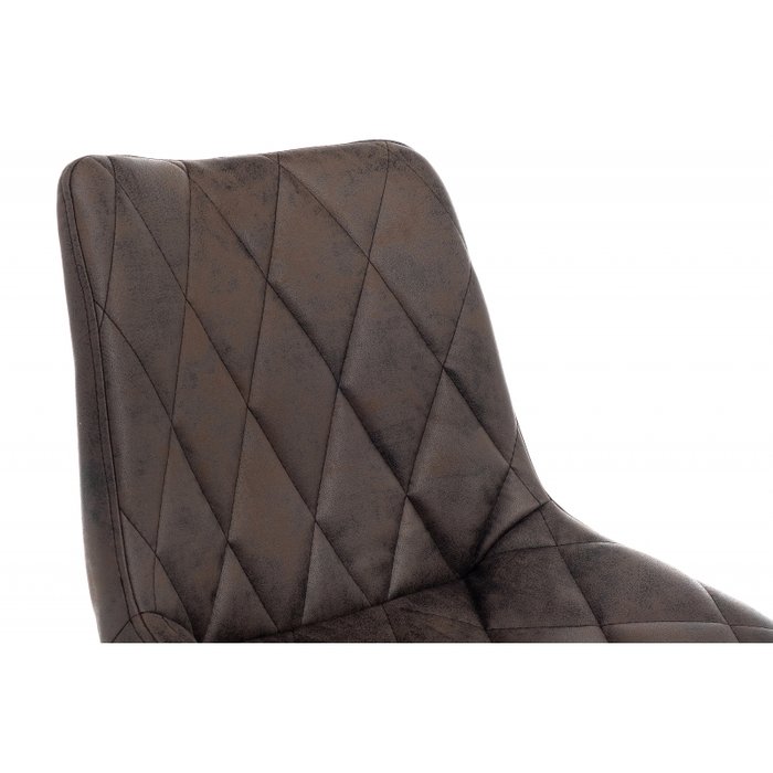 Стул Fox black dark brown темно-коричневого цвета  - лучшие Обеденные стулья в INMYROOM