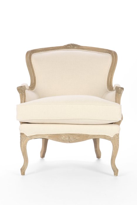 Кресло Irene бежевого цвета - купить Интерьерные кресла по цене 95200.0