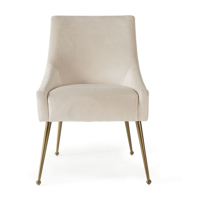 Стул Milan светло-серого цвета - купить Обеденные стулья по цене 23700.0