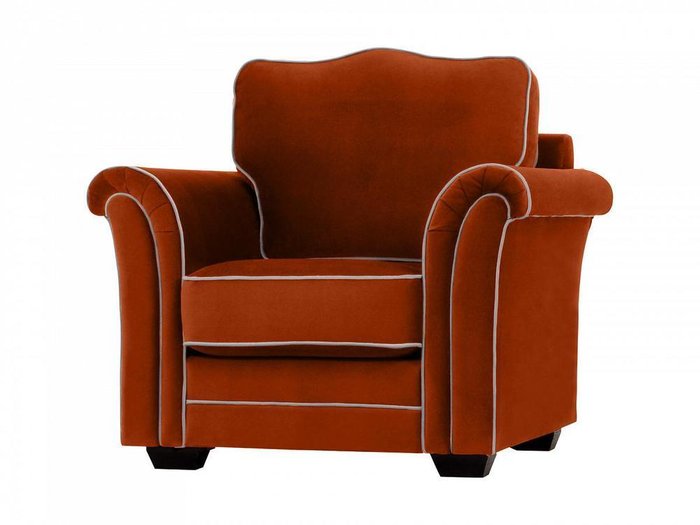 Кресло Sydney терракотового цвета  - купить Интерьерные кресла по цене 51390.0