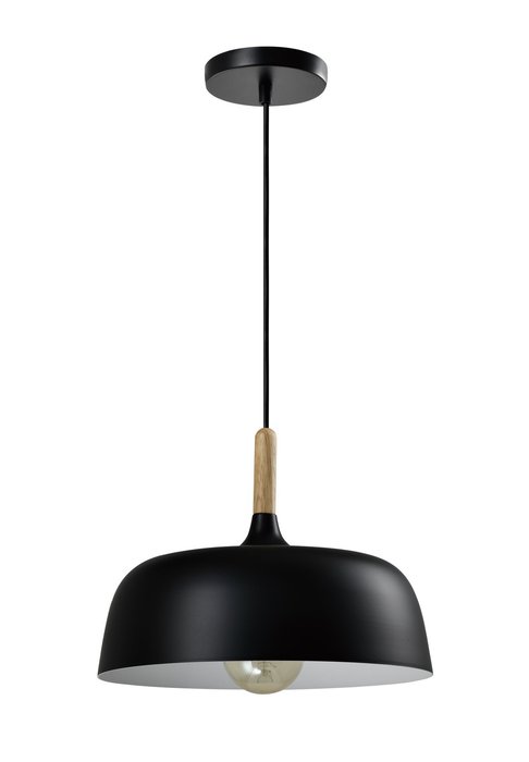 Подвесной светильник Augustina черного цвета - купить Подвесные светильники по цене 3890.0