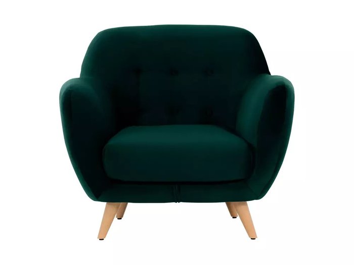 Кресло Loa темно-зеленого цвета - купить Интерьерные кресла по цене 36900.0