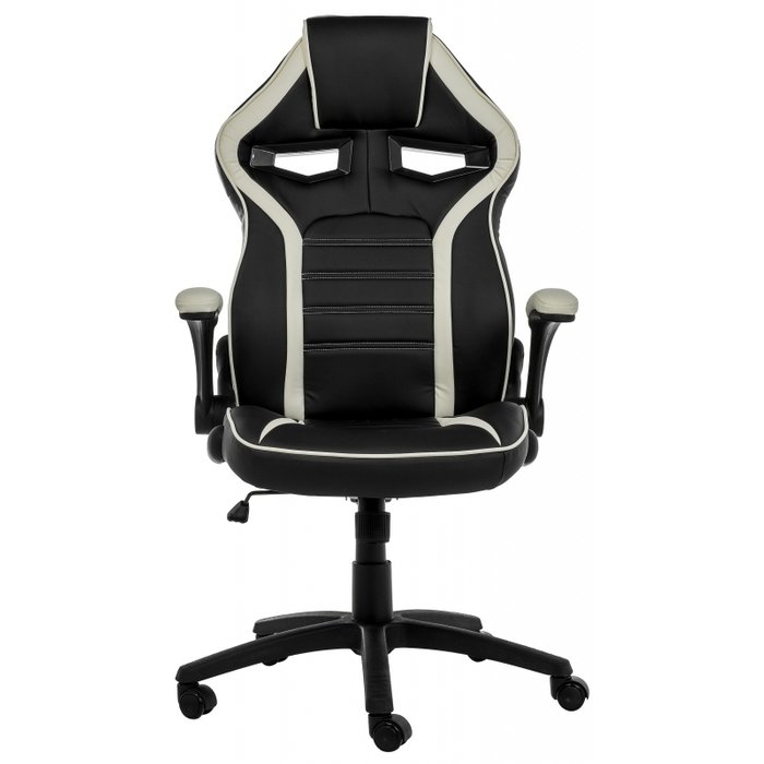 Компьютерное кресло Monza кремово-черного цвета - купить Офисные кресла по цене 13050.0