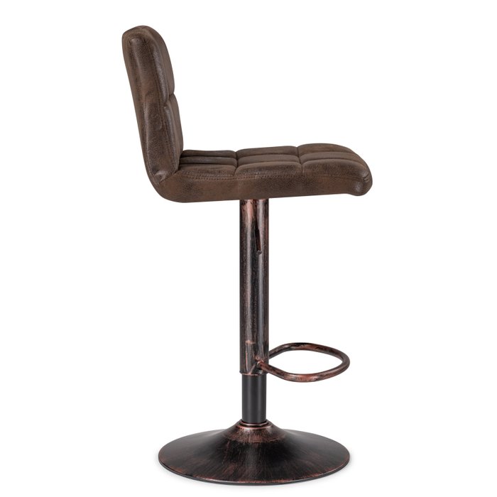 Барный стул Paskal vintage brown коричневого цвета - лучшие Барные стулья в INMYROOM Барный стул Paskal vintage brown коричневого цвета - лучшие Барные стулья в INMYROOM