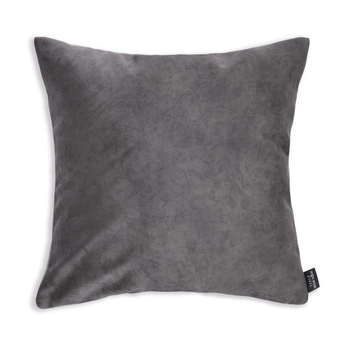 Декоративная подушка Goya grafit темно-серого цвета