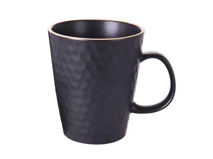 Кружка Pottery черного цвета