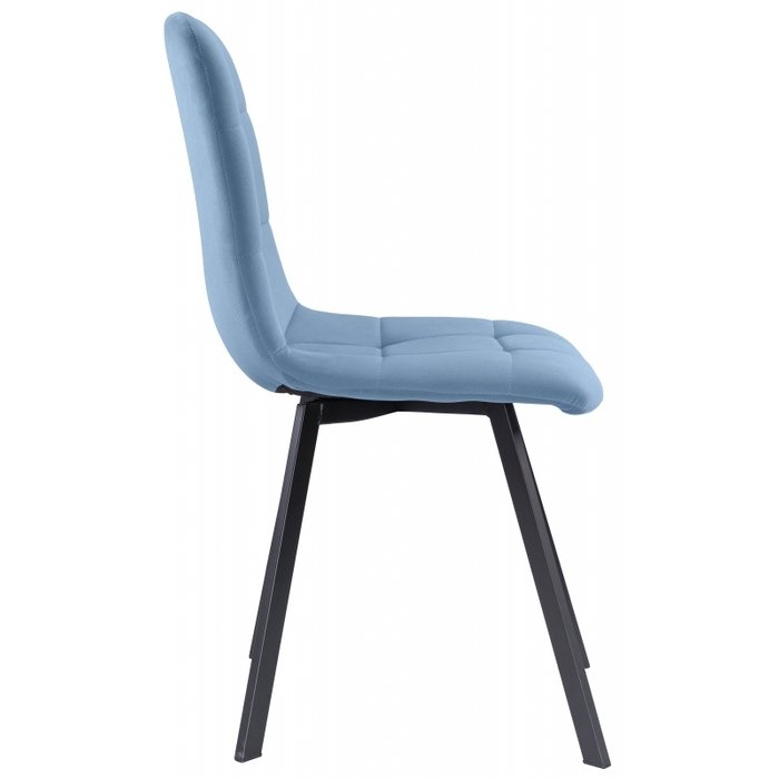 Стул Bruk черно-голубого цвета - лучшие Обеденные стулья в INMYROOM