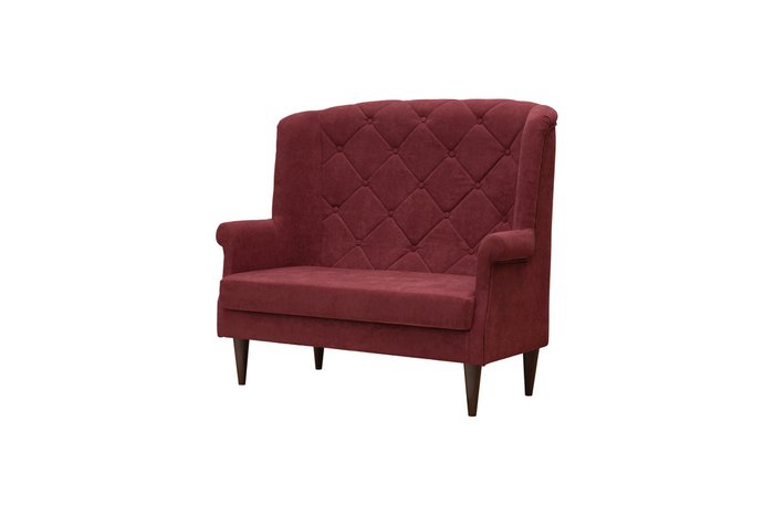 Прямой диван Винтаж красного цвета - купить Прямые диваны по цене 25440.0