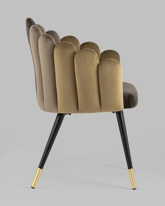 Стул Камелия коричнево-серого цвета - купить Обеденные стулья по цене 13990.0