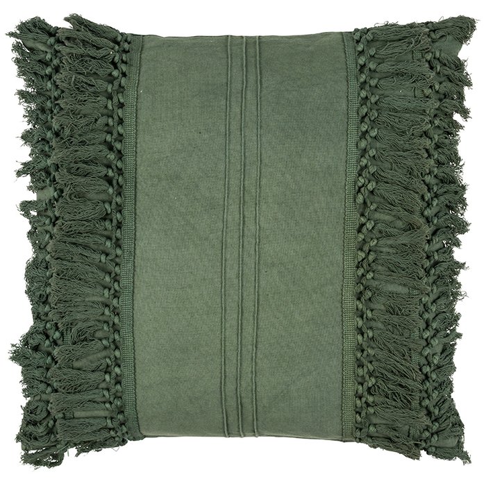 Декоративная подушка Chidike зеленого цвета