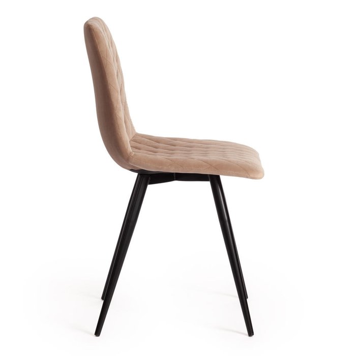 Комплект из четырех стульев Chilly бежевого цвета - купить Обеденные стулья по цене 17160.0