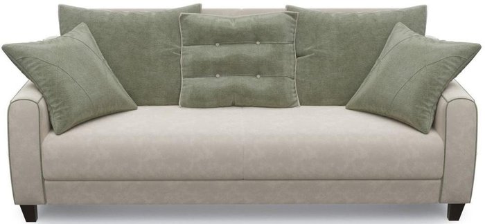 Диван-кровать прямой Френсис Флэтфорд серо-бежевого цвета - купить Прямые диваны по цене 19890.0