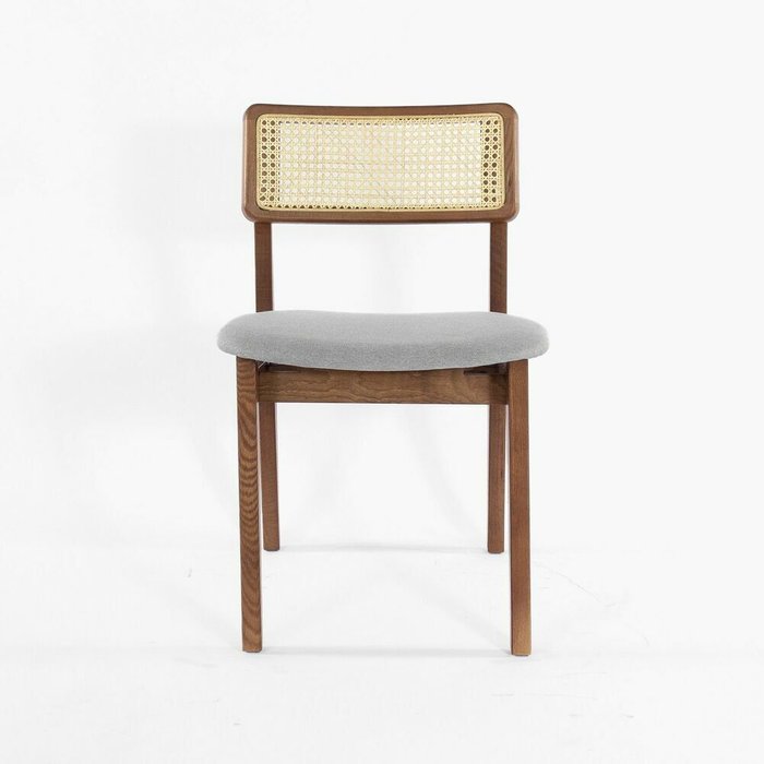 Стул Нант серо-коричневого цвета - купить Обеденные стулья по цене 19500.0