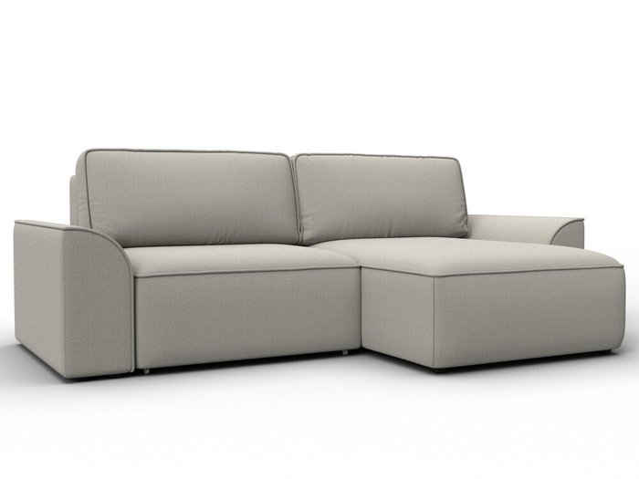 Угловой диван-кровать Лига-048 бежевого цвета Угловой диван-кровать Лига-048 бежевого цвета