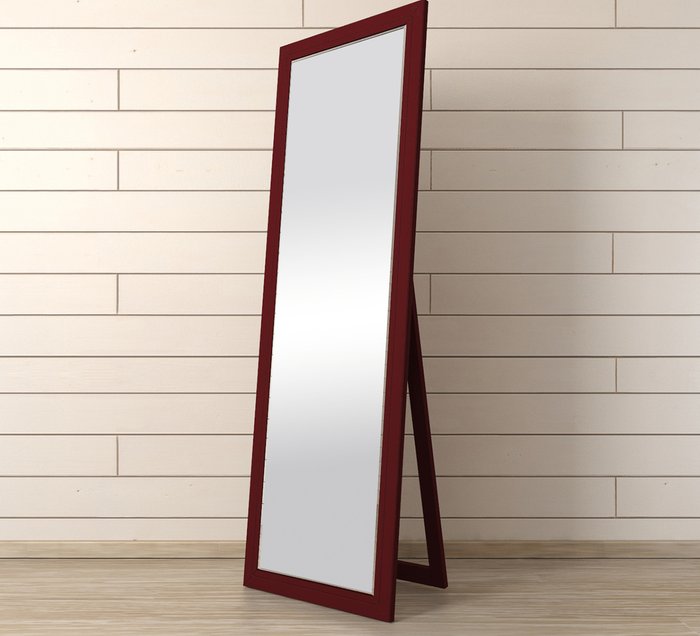 Напольное зеркало "Rome" бордо - купить Напольные зеркала по цене 33053.0
