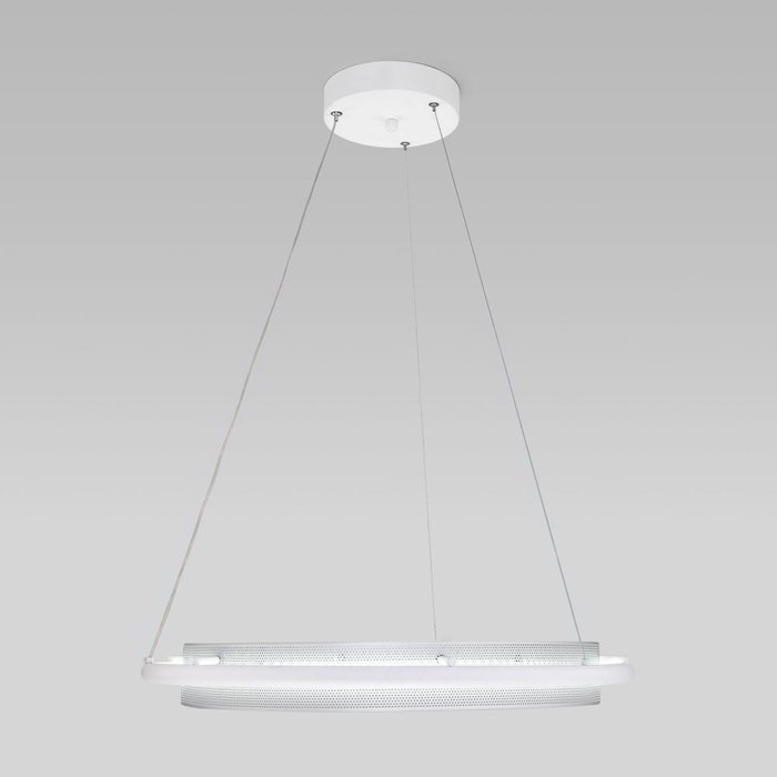 Умный подвесной светильник 90241/1 белый/ серебро Smart - купить Подвесные светильники по цене 19900.0