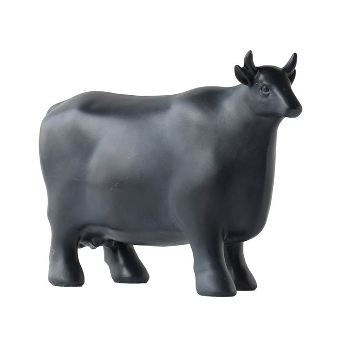 Фигурка Корова черного цвета - купить Фигуры и статуэтки по цене 5400.0