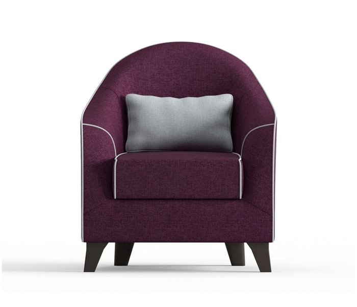 Кресло Бемоль фиолетового цвета - купить Интерьерные кресла по цене 12490.0