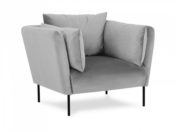 Кресло Copenhagen серого цвета - купить Интерьерные кресла по цене 53280.0
