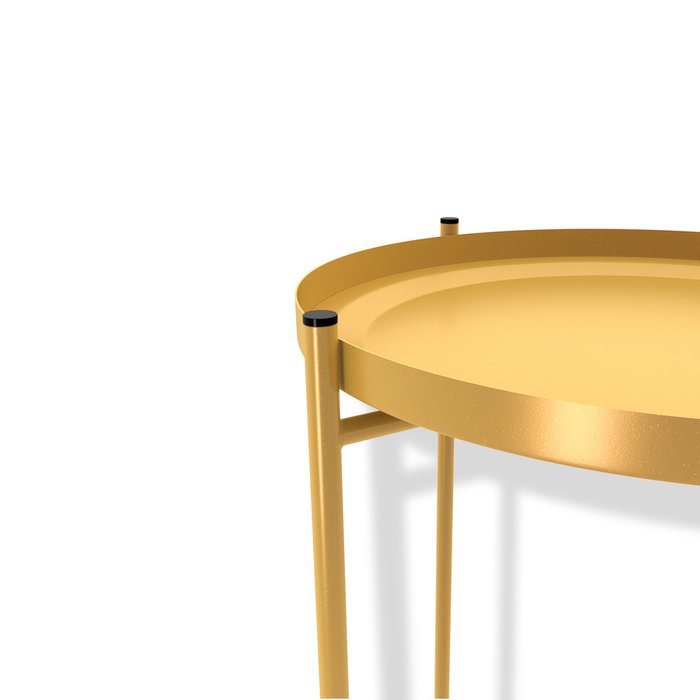Сервировочный стол Арнис золотого цвета - лучшие Сервировочные столики в INMYROOM