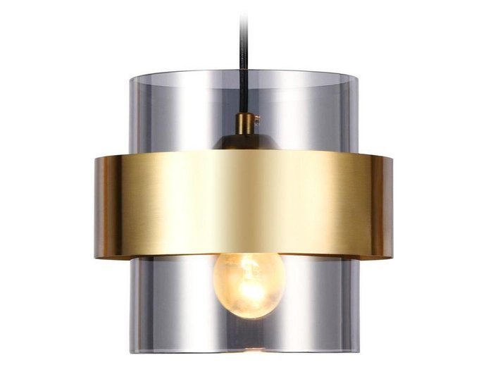 Подвесной светильник Traditional серо-золотого цвета - купить Подвесные светильники по цене 7324.0