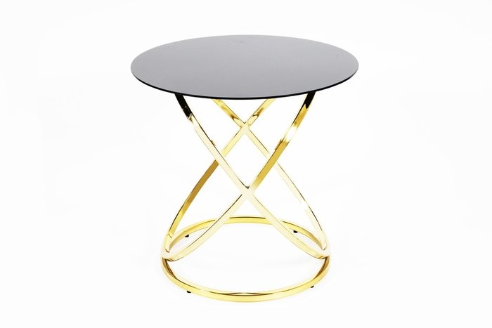 Кофейный столик Glossy Sphere золотого цвета