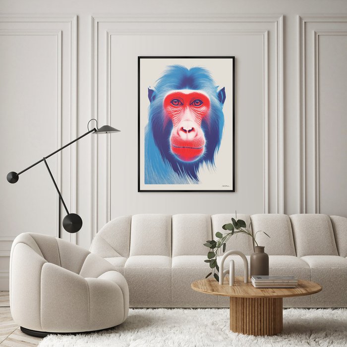 Репродукция картины The Monkeys, No 1, 2024г. - лучшие Картины в INMYROOM
