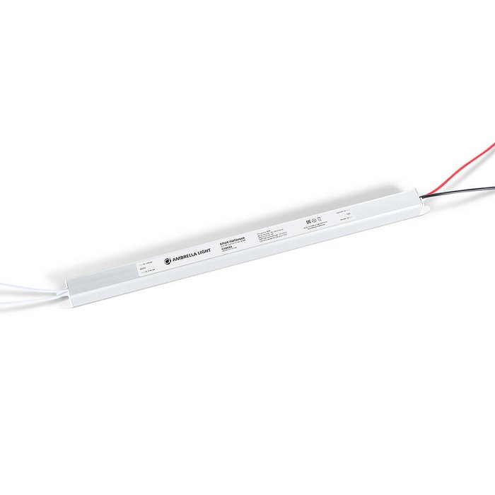 Блок питания ультратонкий для светодиодной ленты Ambrella LED Driver 12V 48W GS8604 Блок питания ультратонкий для светодиодной ленты Ambrella LED Driver 12V 48W GS8604