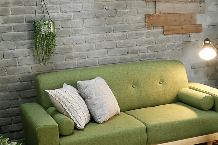 Диван Ritter зеленого цвета - лучшие Прямые диваны в INMYROOM