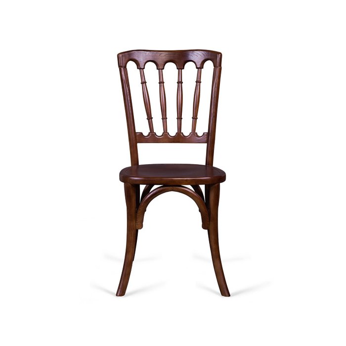 Стул Kamelon из массива темно-коричневого цвета - купить Обеденные стулья по цене 7100.0