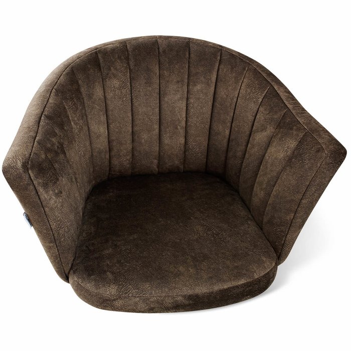 Обеденный стул-кресло Tejat коричневого цвета - лучшие Обеденные стулья в INMYROOM
