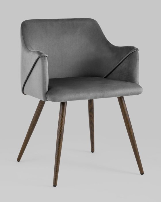 Стул Монарх New серого цвета - купить Обеденные стулья по цене 6990.0