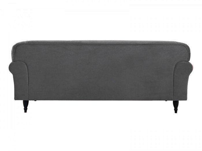 Диван Italia темно-серого цвета - лучшие Прямые диваны в INMYROOM