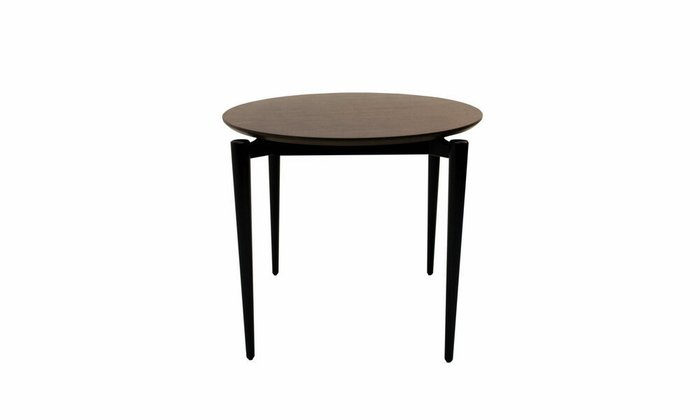 Обеденный стол Pawook К 90 черно-коричневого цвета - купить Обеденные столы по цене 22900.0
