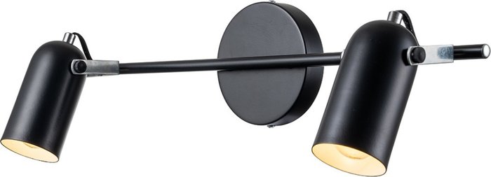 Спот Escada Marco 696/2A 2x40Вт E14, металл, чёрный