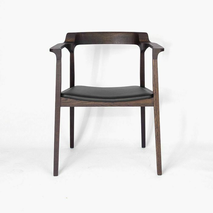Стул Нью-Йорк черно-коричневого цвета - купить Обеденные стулья по цене 29990.0