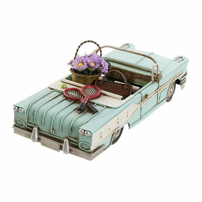Декоративная фигура Жёлтый Синий Зеленый Розовый Автомобиль Vintage 25,8 x 10,5 x 9,5 cm (4 штук) (4 Предметы) - купить Фигуры и статуэтки по цене 11958.0