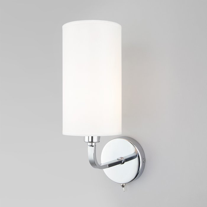 Классический настенный светильник 60128/1 хром Purezza - лучшие Бра и настенные светильники в INMYROOM