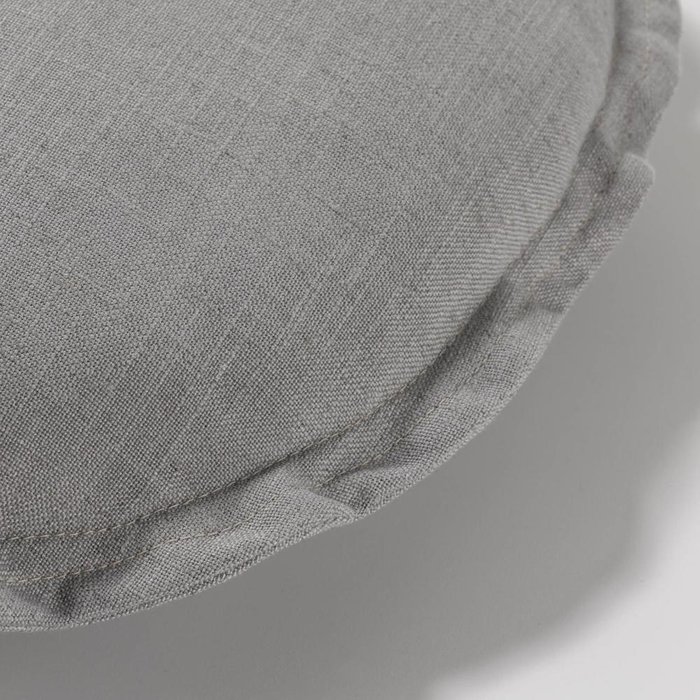 Чехол для подушки Grey Maelina серого цвета - купить Чехлы для подушек по цене 5490.0