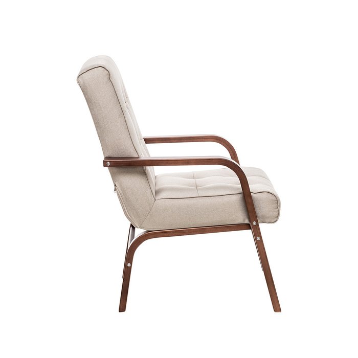 Кресло Модена бежевого цвета - лучшие Интерьерные кресла в INMYROOM