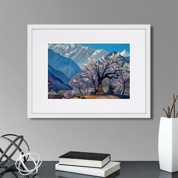 Набор из четырех репродукций картин Гималайский пейзаж  - купить Картины по цене 11980.0