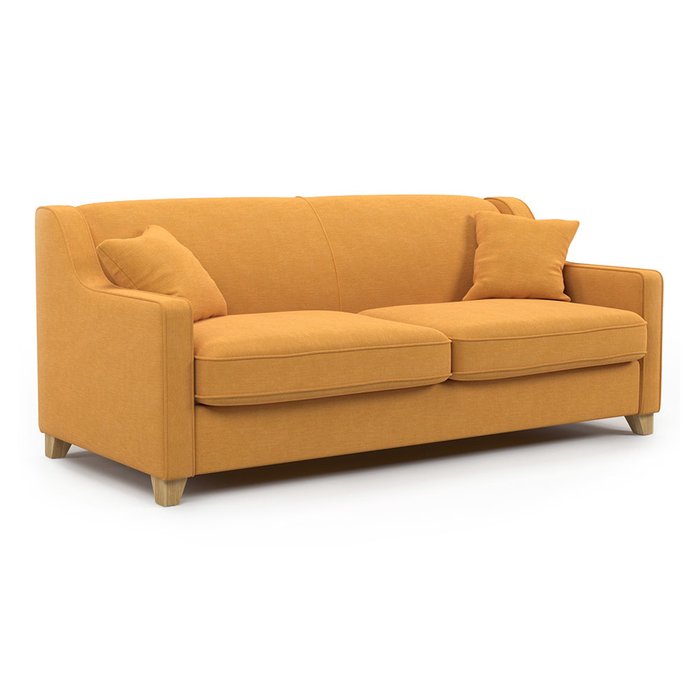 Диван-кровать Halston SFR желтого цвета - купить Прямые диваны по цене 82500.0