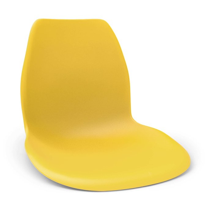Стул Floerino желтого цвета - лучшие Обеденные стулья в INMYROOM