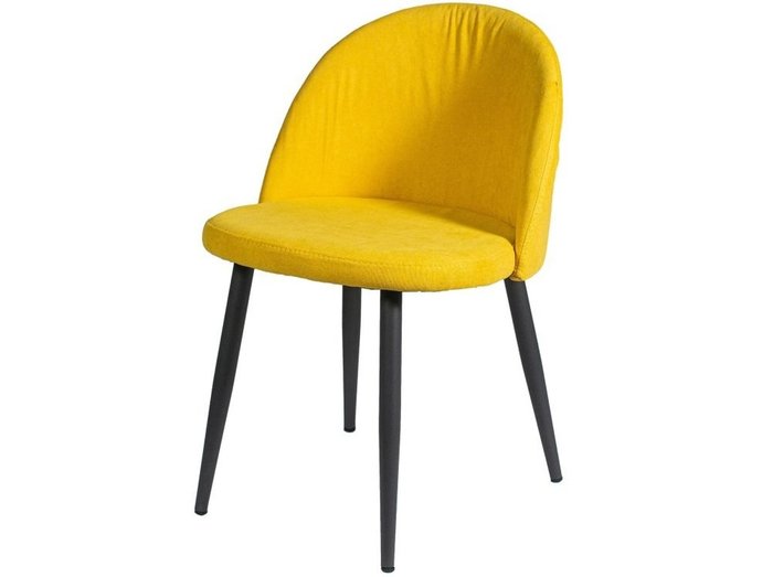 Стул Делтон желтого цвета - купить Обеденные стулья по цене 8313.0