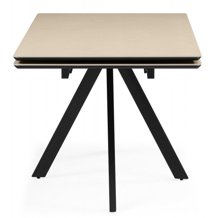 Обеденный стол Вилли 80х140 бежевого цвета - лучшие Обеденные столы в INMYROOM