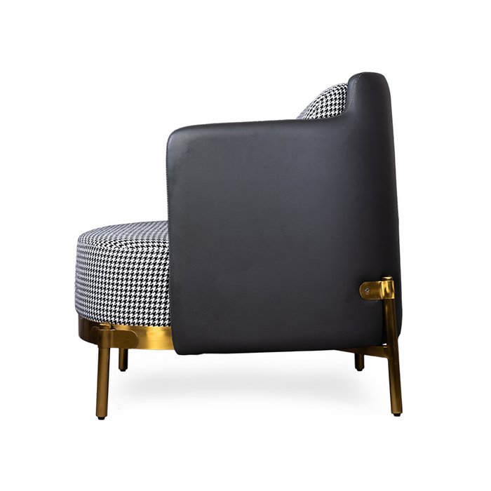 Кресло Charon Home с металлическим основанием - лучшие Интерьерные кресла в INMYROOM